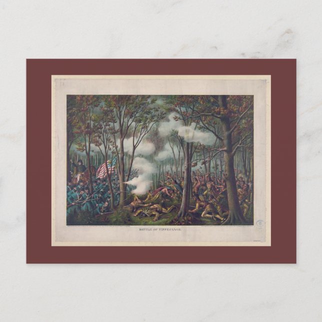 Batalha do cartão postal de Tippecanoe (Frente)
