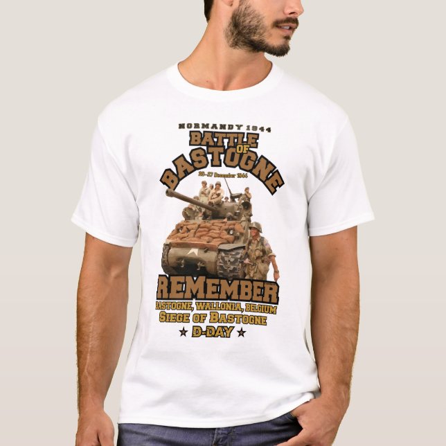 Batalha do T-Shirt Bastogne Veterans (Frente)