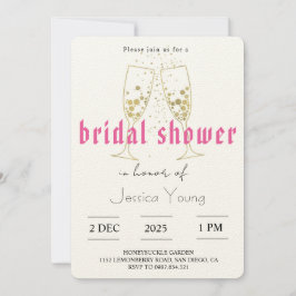 Batalha Nupcial & Convite de Coquetel nupcial