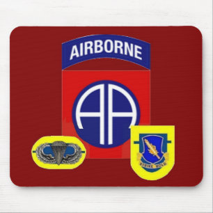 Batalhão de ruas (Abn) 504º Mousepad de Infantar