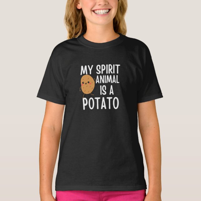 Batata é minha camiseta espírita (Frente)