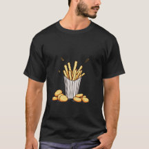 Batatas fritas e pepitas, T-shirt