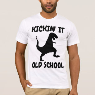 BATENDO-A ÀS T-shirts DA VELHA ESCOLA