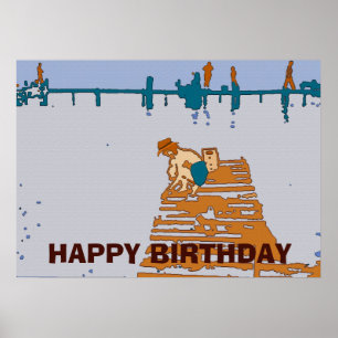 Batendo na loja de Herman com Nancy Poster