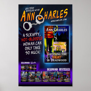 Batendo o calor em poster de madeira de deadwood ~