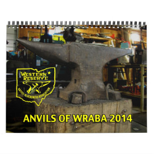 Batentes de WRABA para o calendário impresso 2014