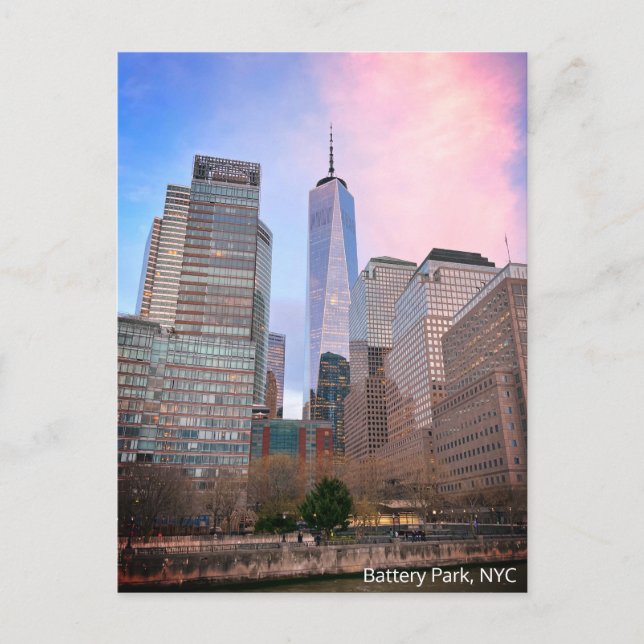 Bateria Park de Staten Island Ferry NYC Cartão pos (Frente)