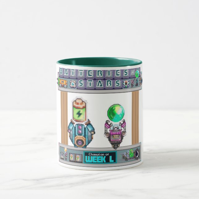 Baterias de Síntese de Troféu Semanal e Caneca de  (Centro)