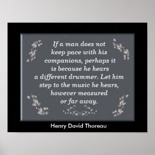 Baterista diferente - poster da arte