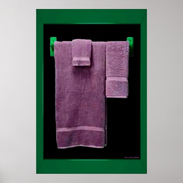 Bath Towls Impressão (Frente)