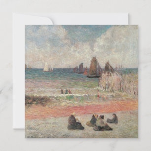 Bathing Dieppe de Paul Gauguin, Vintage Fine Art