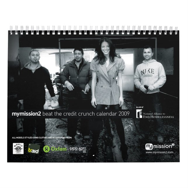 batida mymission2 o calendário 2009 da supressão (Capa)