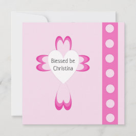 Batismo Abençoado Obrigado Cartão Simples