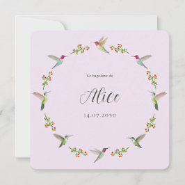 Batismo dos Beija-flores de Anna