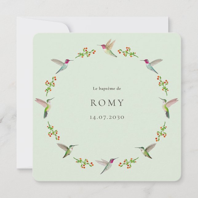 Batismo dos Beijos-Aves da Anna (Frente)