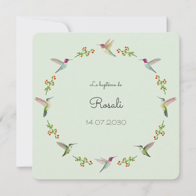 Batismo dos Beijos-Aves da Anna (Frente)