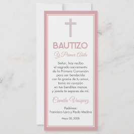 Batismo e Primeiro Boletim Minimalista de Aniversá