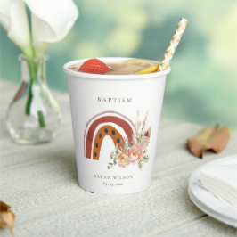 Batismo Floral Arco-Íris Cruzado