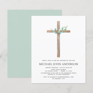 Batismo orçamental Verde Sage Eucalyptus