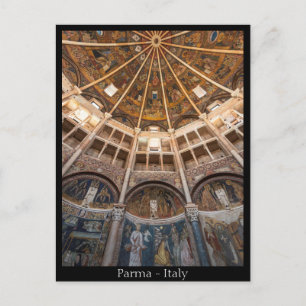 Batistério de Parma, Itália Cartão Postal