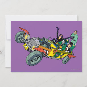 Batman Villains Em Jokermobile