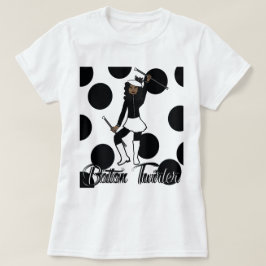 Baton Twirler T-Shirt / Preto