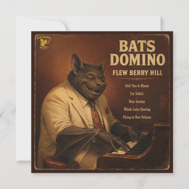 Bats Domino Álbum: uma Paródia (Frente)