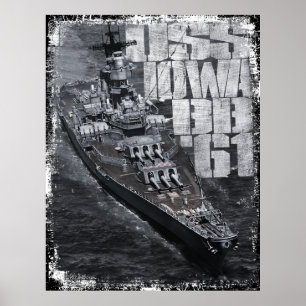 Battleship Iowa poster