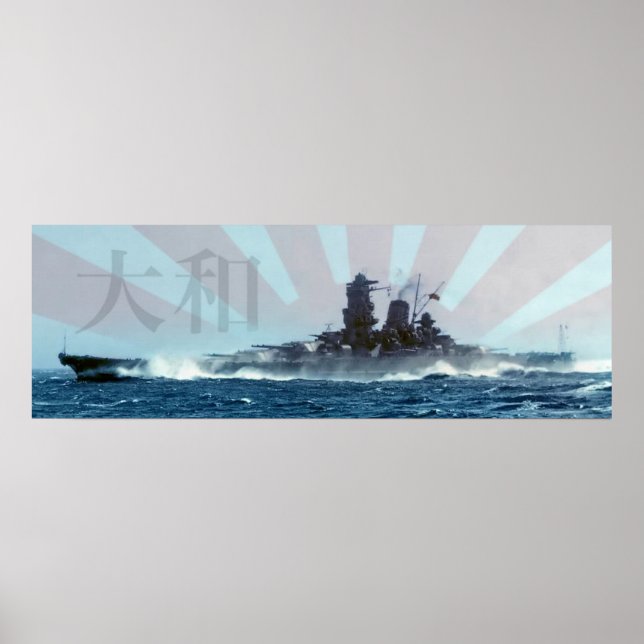 BATTLESHIP YAMATO POSTER (Frente)