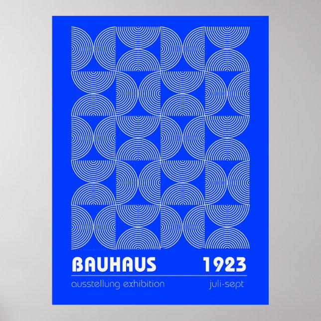 Bauhaus 1923 Abstract Exhibition Poster (Frente)
