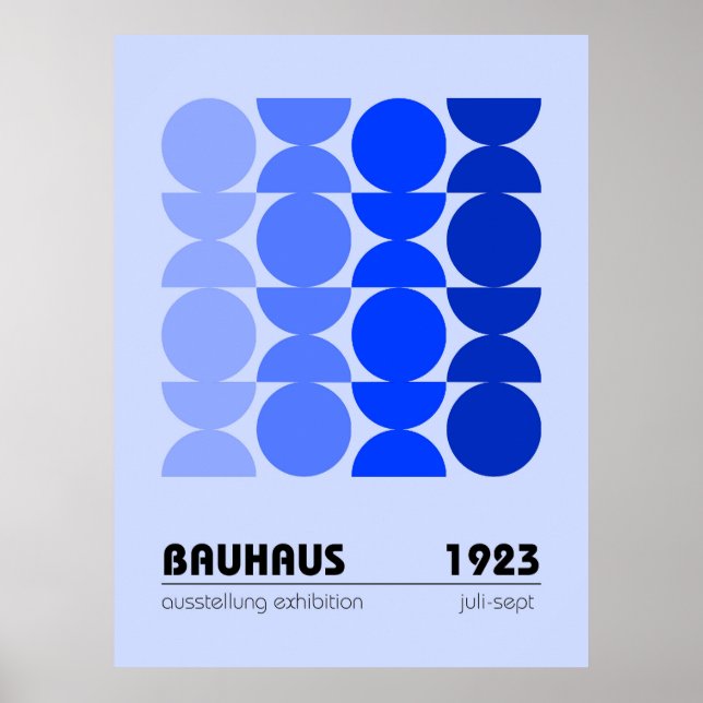 Bauhaus Exhibition Poster 1923 (Frente)
