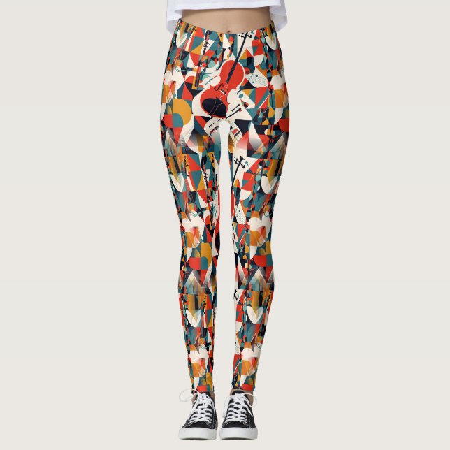 Bauhaus Jazz Leggings (Frente)