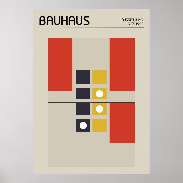 Bauhaus Poster (Frente)