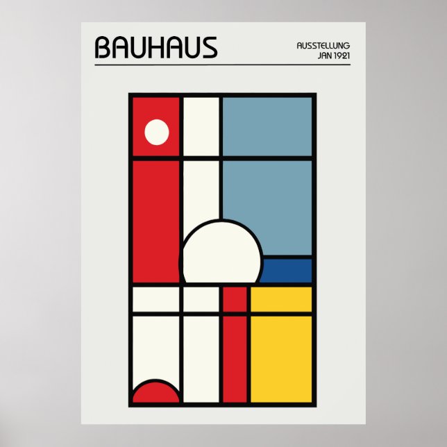 Bauhaus Poster (Frente)