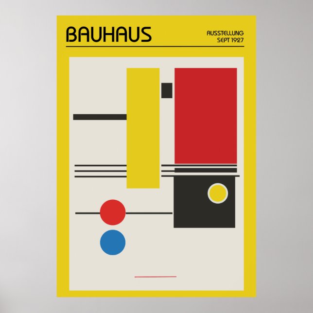 Bauhaus Poster (Frente)