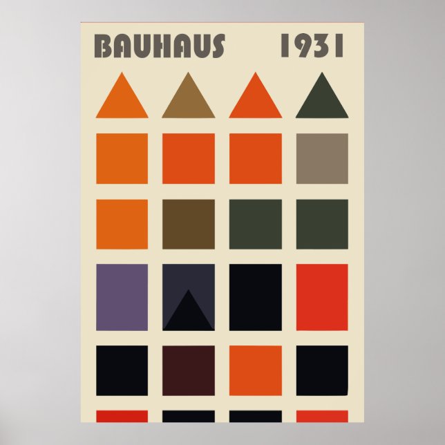 Bauhaus Poster (Frente)