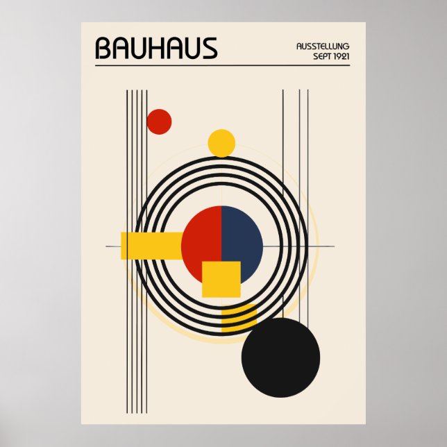 Bauhaus Poster (Frente)