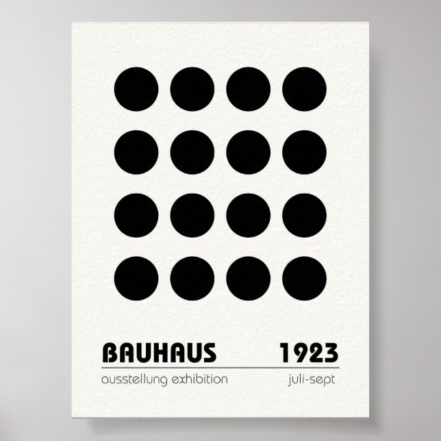 Bauhaus Poster Wall Art (Frente)