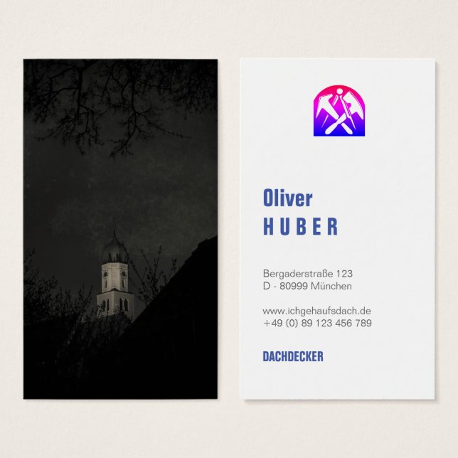 Bavarian Roof Dachdecker (Frente & Verso)