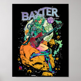 Baxter Cosmonaut Poster de 8''x 12''