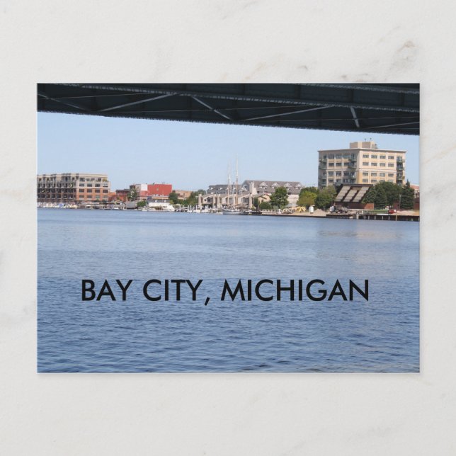 BAY CITY, CARTÃO DE POSTO MICHIGAN (Frente)