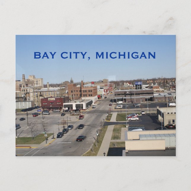 BAY CITY, CARTÃO DE POSTO MICHIGAN (Frente)