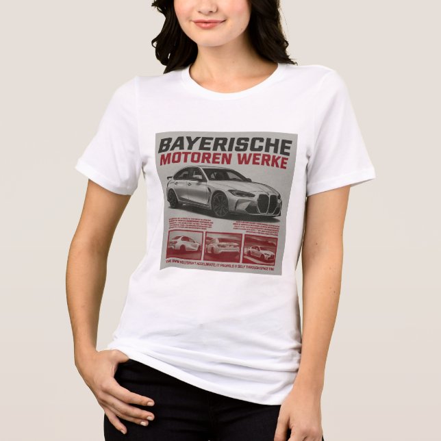 Bayerische Motoren Werke woman t-shirt  (Frente)