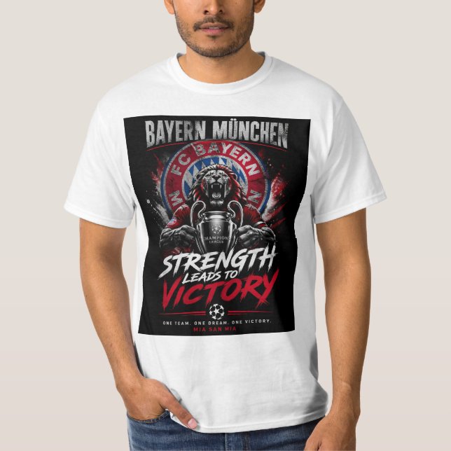 Bayern Munich – Power & Victory T-Shirt (Frente)
