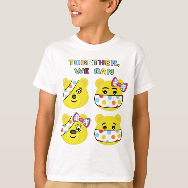 BBC Children in Need - Pudsey urso T-Shirt (Frente)