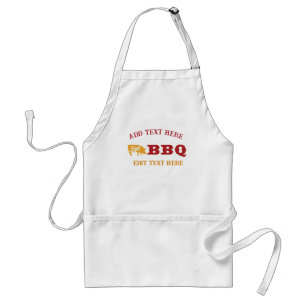 BBQ King adicionar editar texto Aventais