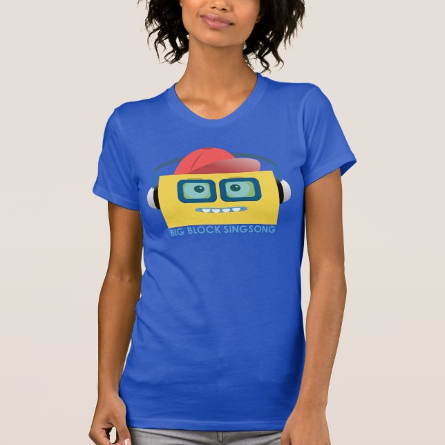 BBSS bate o t-shirt das mulheres (Frente)