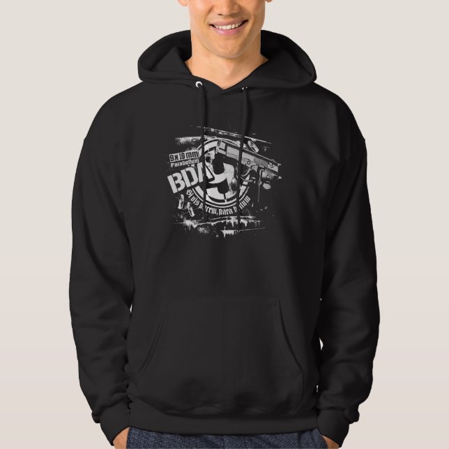 BDA 9 Camiseta Hoodie (Frente)