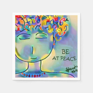BE AT PEACE - conjunto de 50 guardanapos personali