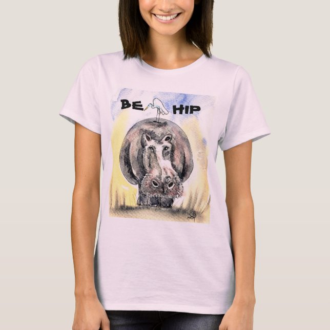 BE CAMISETA HIP, ARTE Original Legal (Frente)